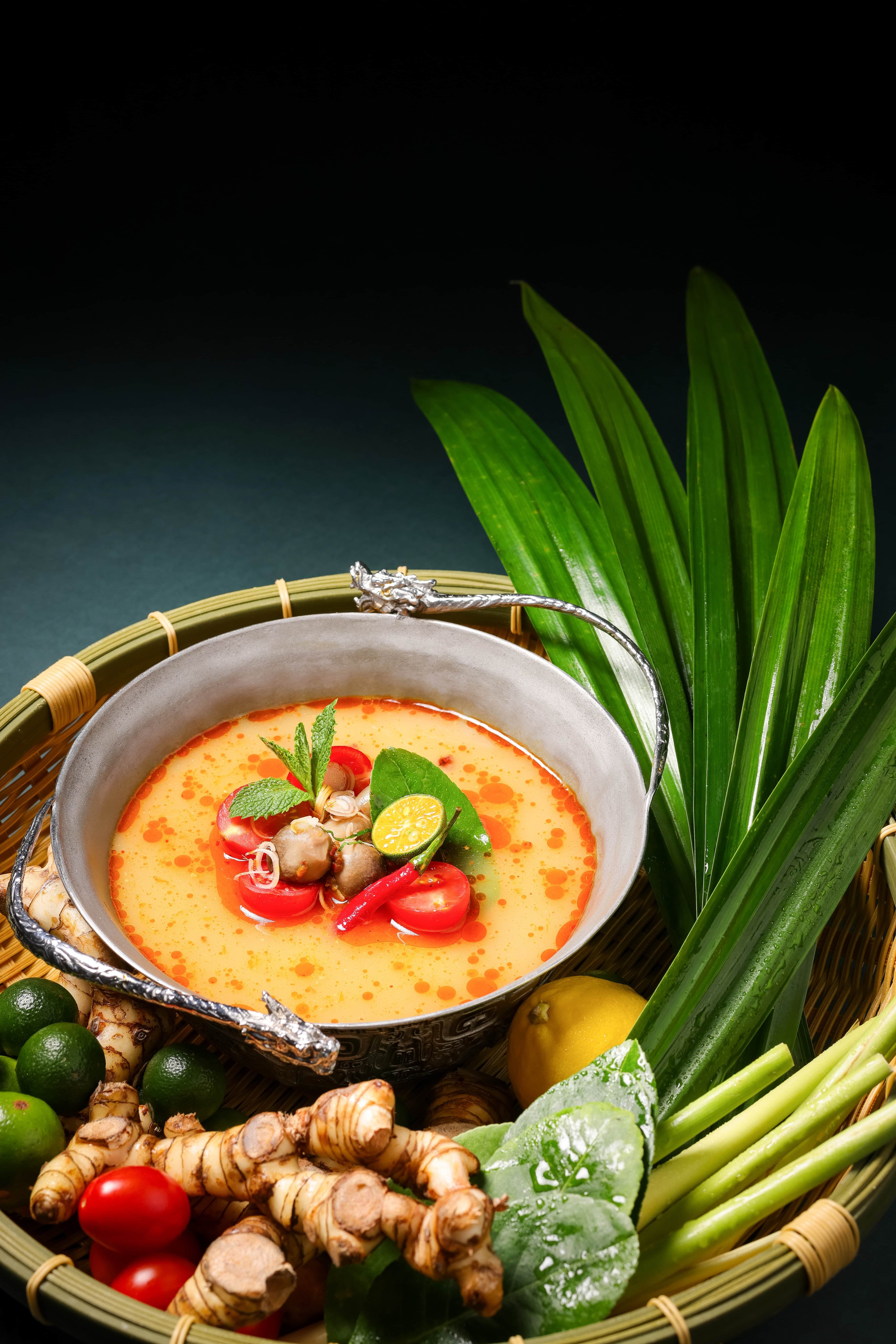 Laksa is one of the eight hotpot soup bases available at Broth. Photo: Broth