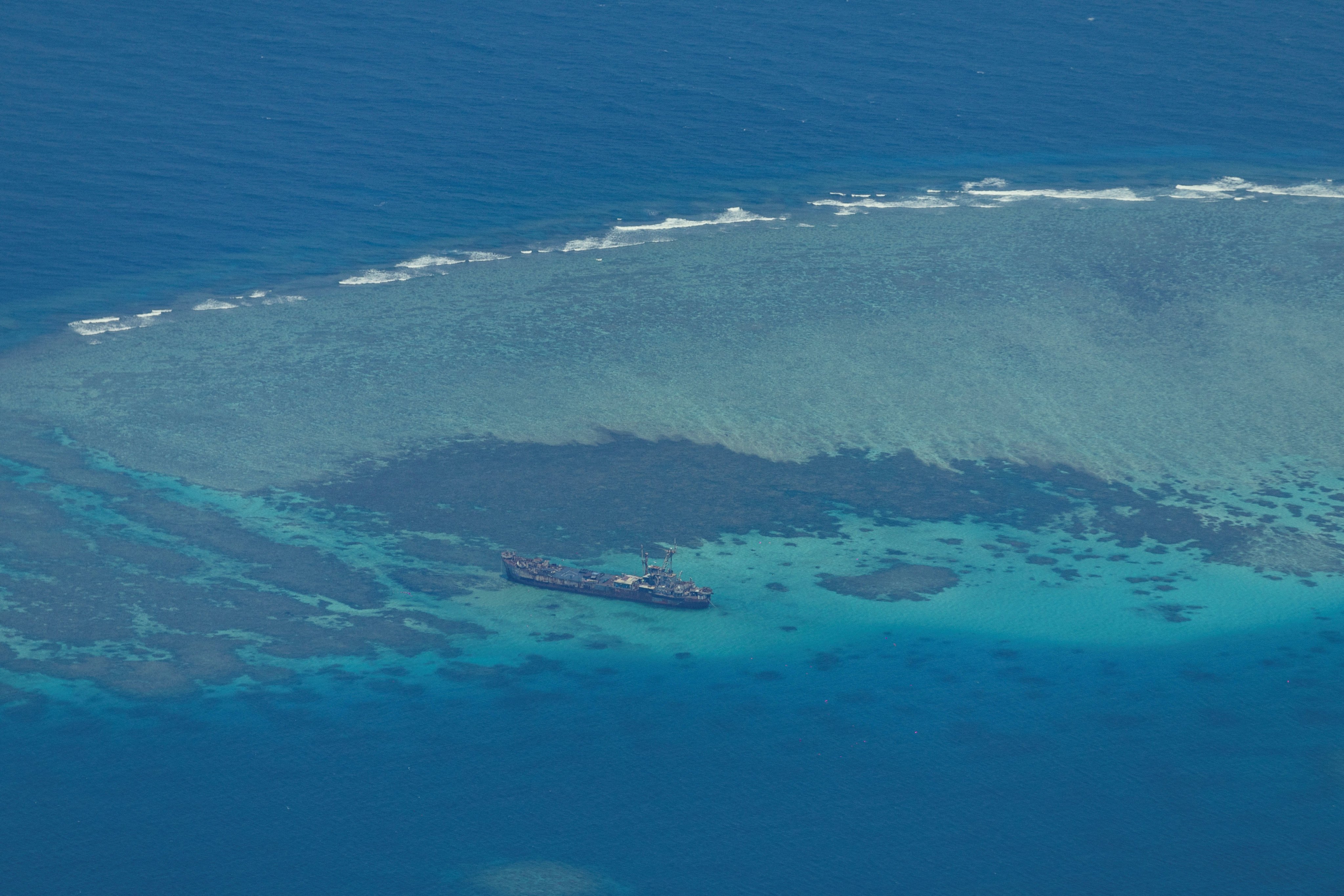 The contested Second Thomas Shoal, where Beijing’s approach towards Manila is viewed as especially hostile. Photo: Reuters